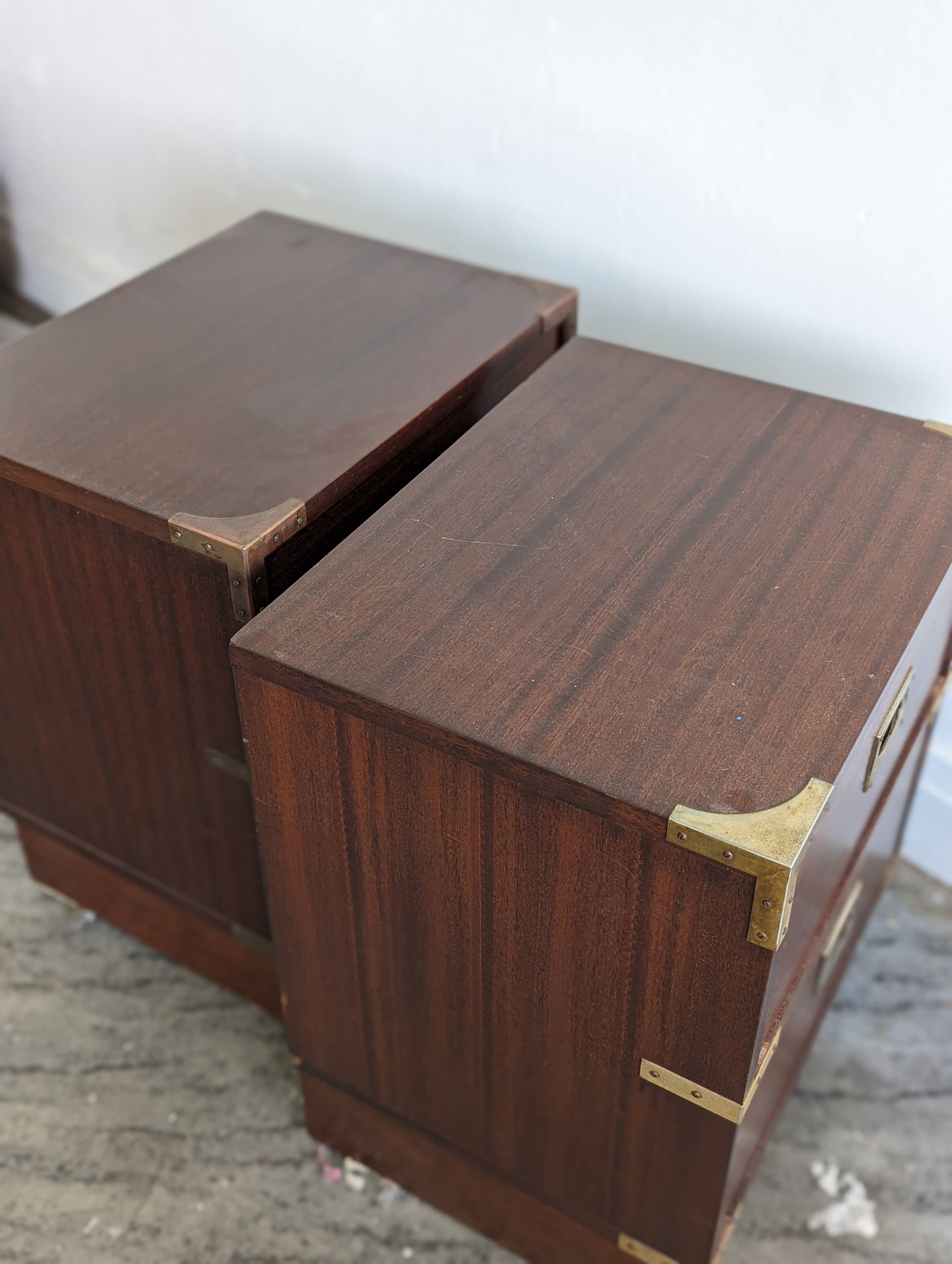 Pair of bedside tables