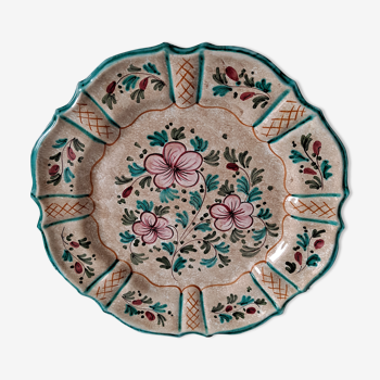 Italian floral round dish La Perugina