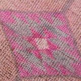 3x12 Pink Persian Vintage Runner Rug, 92x355Cm SK 18193