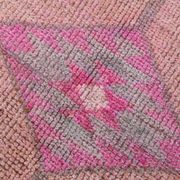 3x12 Pink Persian Vintage Runner Rug, 92x355Cm SK 18193