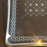 Plat à cake années 50