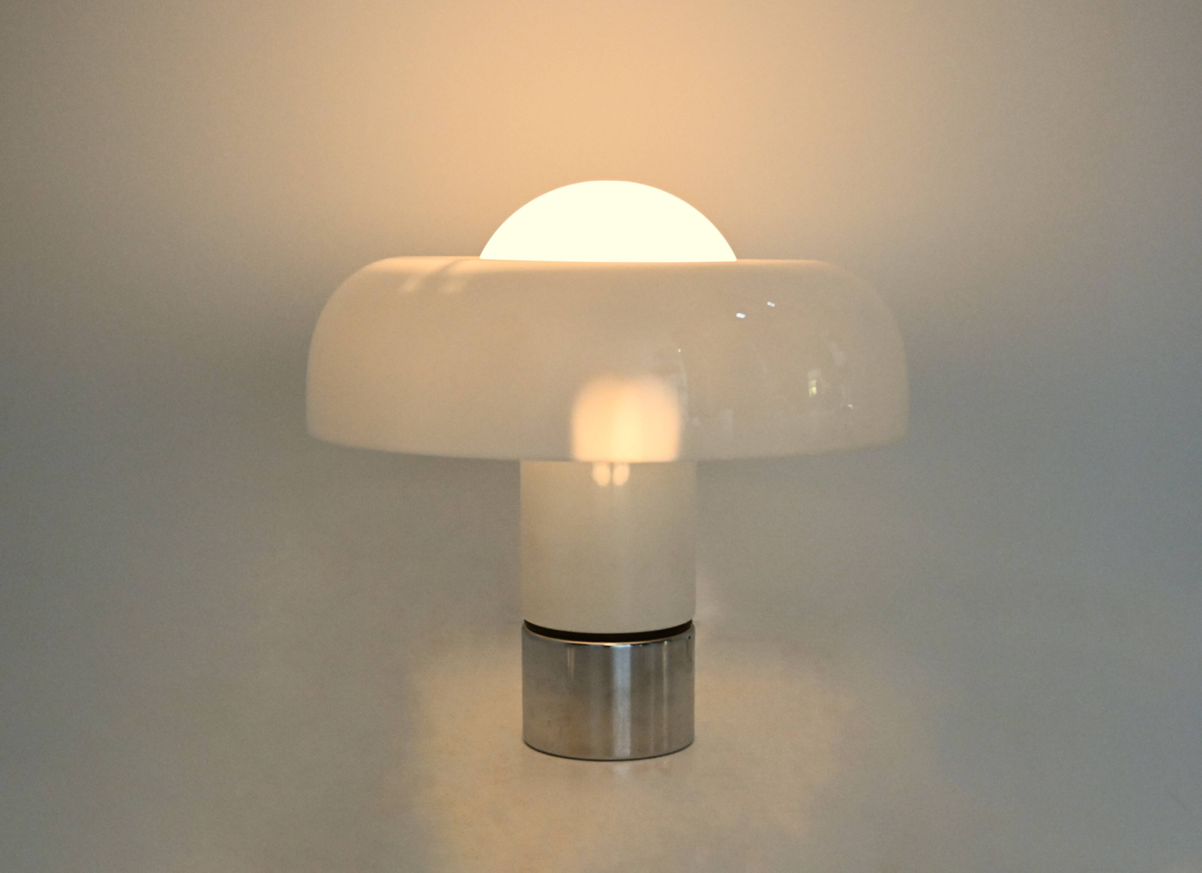 Brumbury lamp by Luigi Massoni for Harvey Guzzini, 1970s