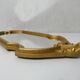 Antique Louis XV style mirror with a vintage carved gold frame.