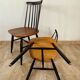 Duo de chaises scandinaves 1955