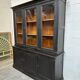 80s patinated bookcase