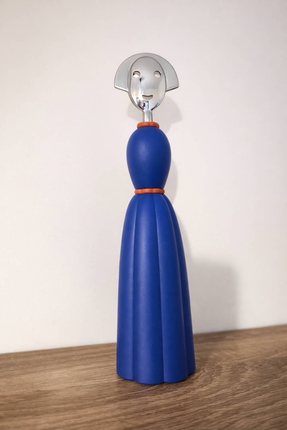 Blue pepper mill Alessi