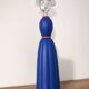 Blue pepper mill Alessi