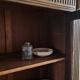 Glass-fronted Parisian wardrobe
