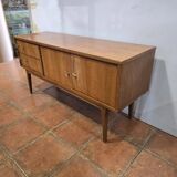 Scandinavian oak sideboard from the 60s, 125cms L