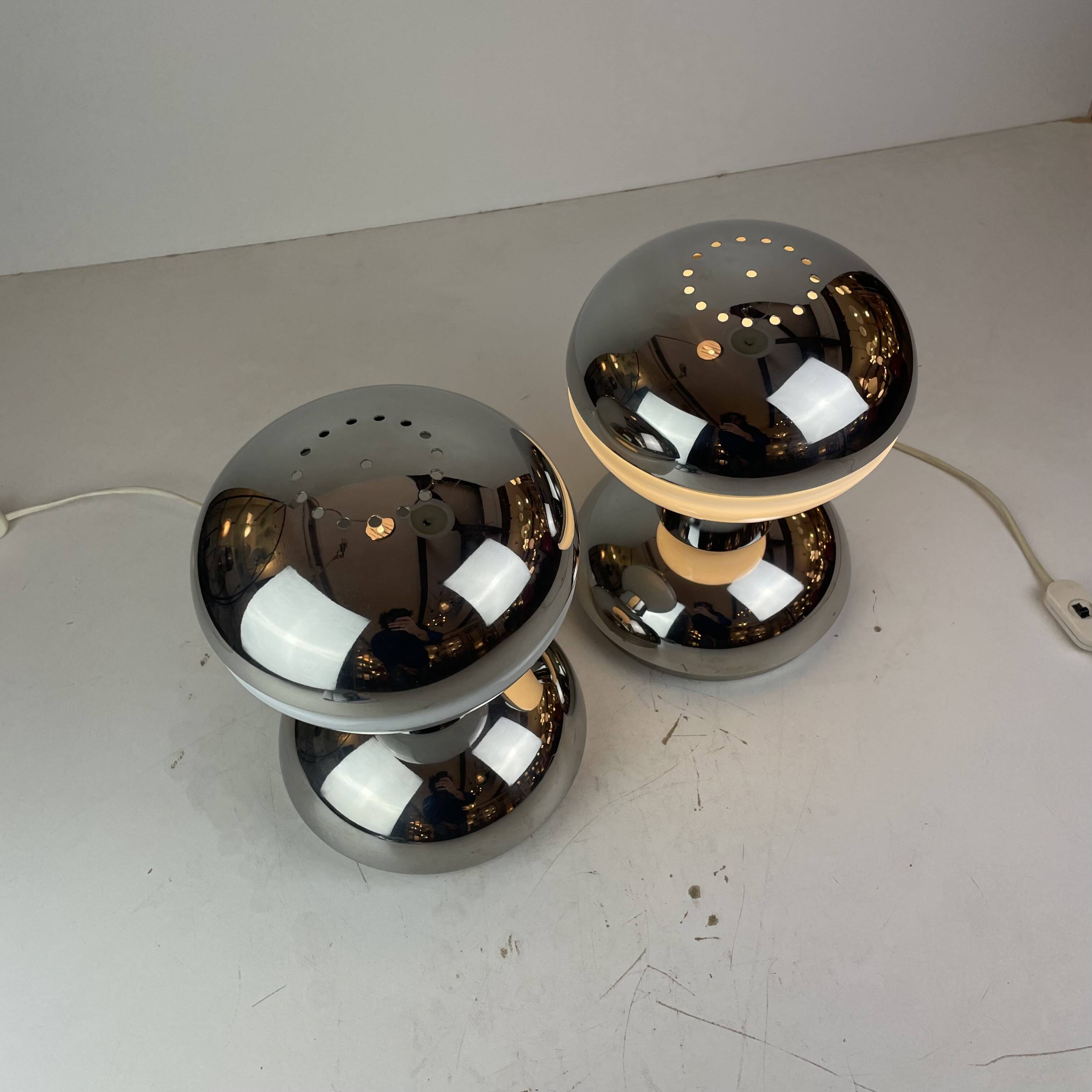Diabolo Space-Age Table Lamp by Reggiani, Italy, 1970s