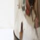 Steel and faux leather Cylinder Umbrella Stand - 1970s