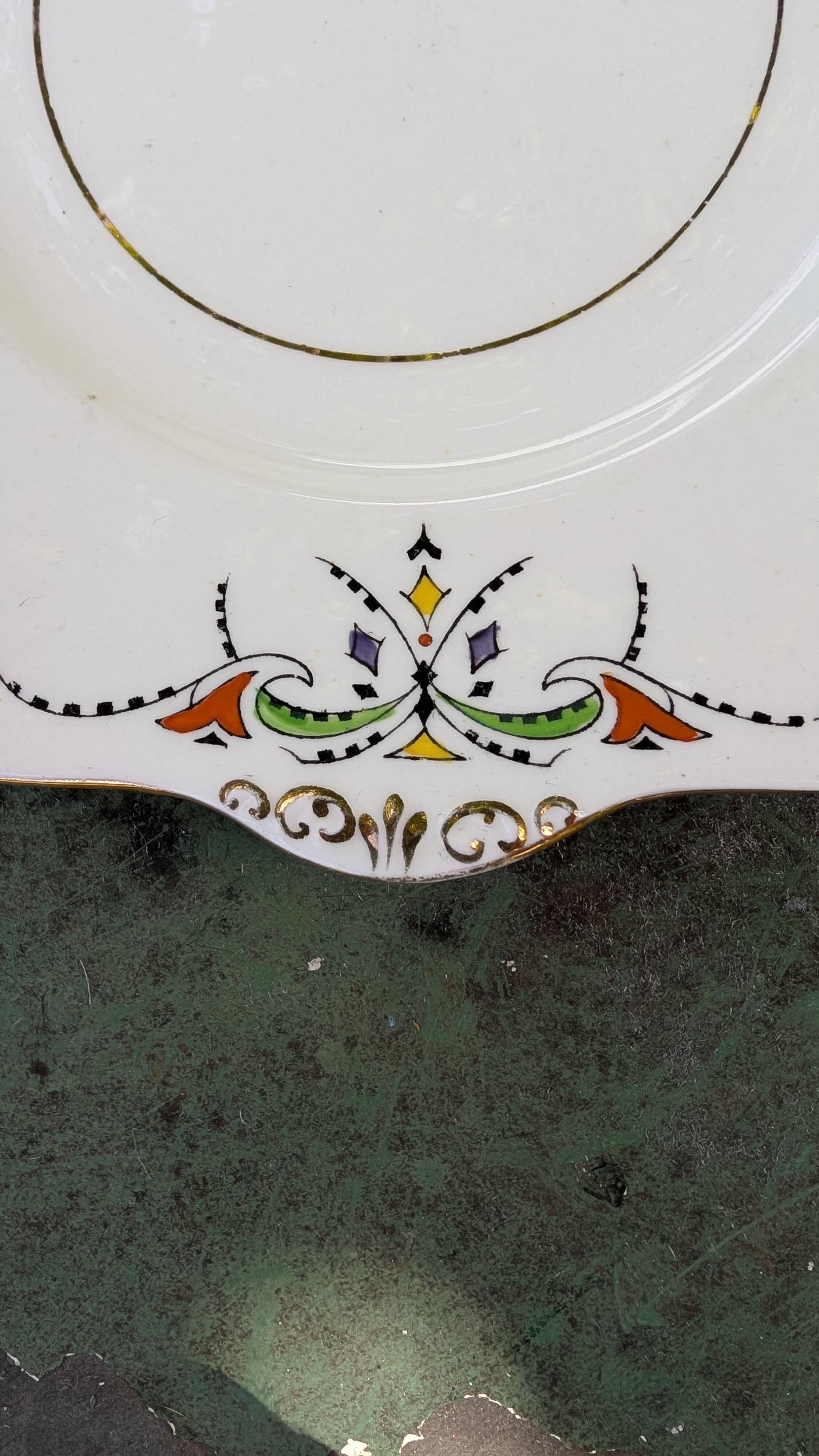 Paire de plats Art déco anglais Gladstone