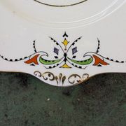 Pair of English Art Deco dishes Gladstone