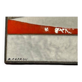 Roger capron shuttle coffee table, vallauris, france, 1960s.