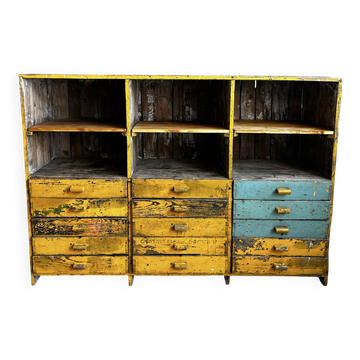 Large workshop furniture – 15 drawers