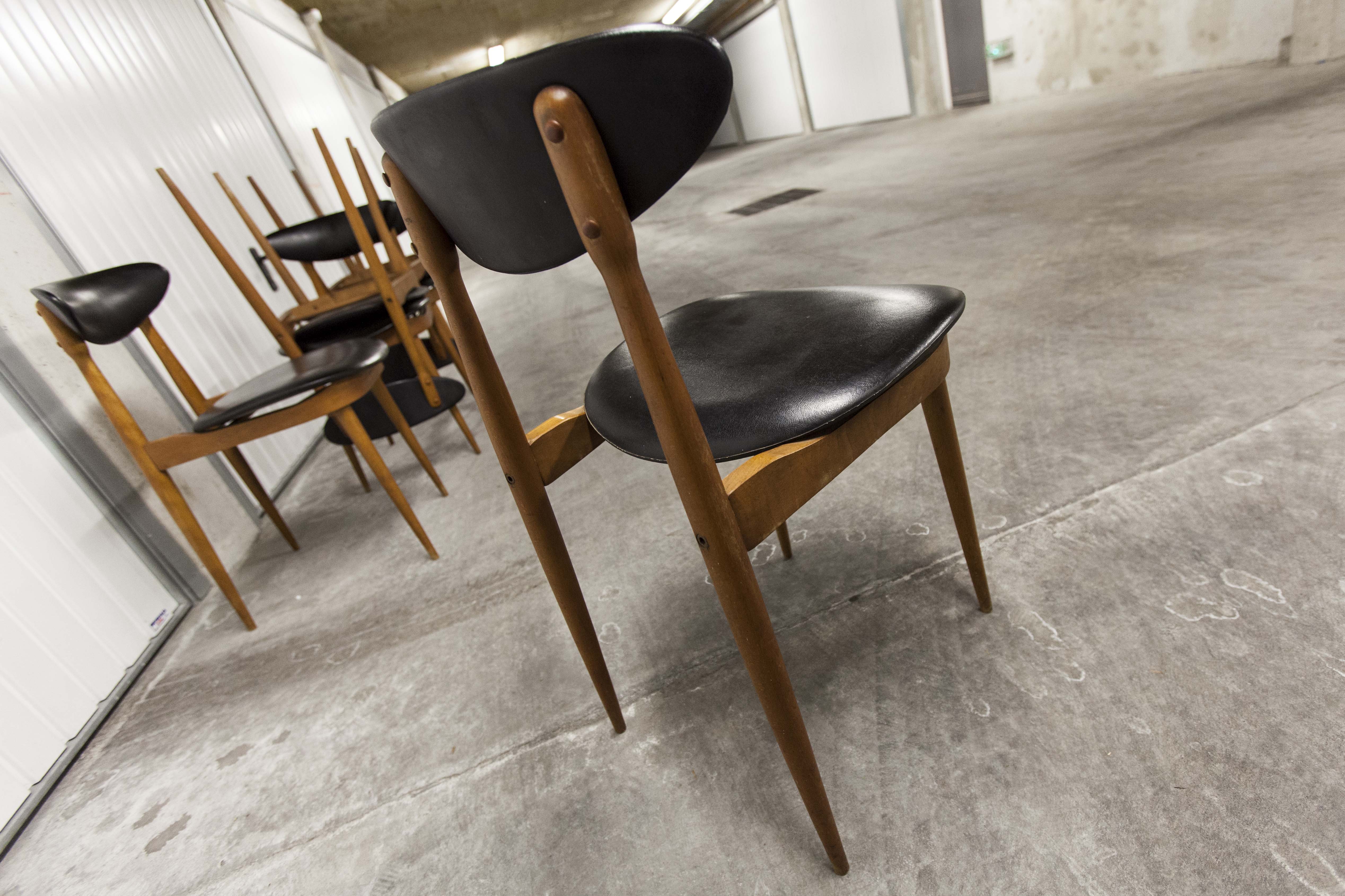 6 chairs Baumann Unicorn