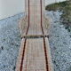 rattan chaise longue with its foot rest 1930