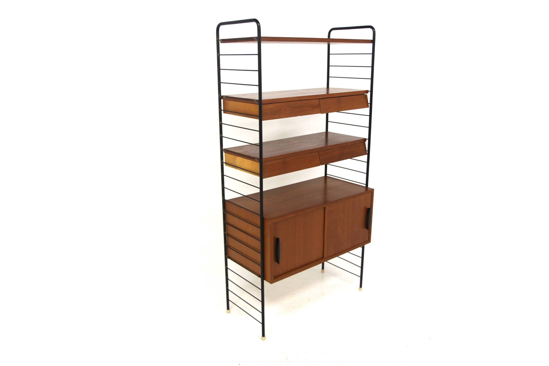 Scandinavian teak bookcase "Cortina", Möbel-IKEA, Sweden, 1950