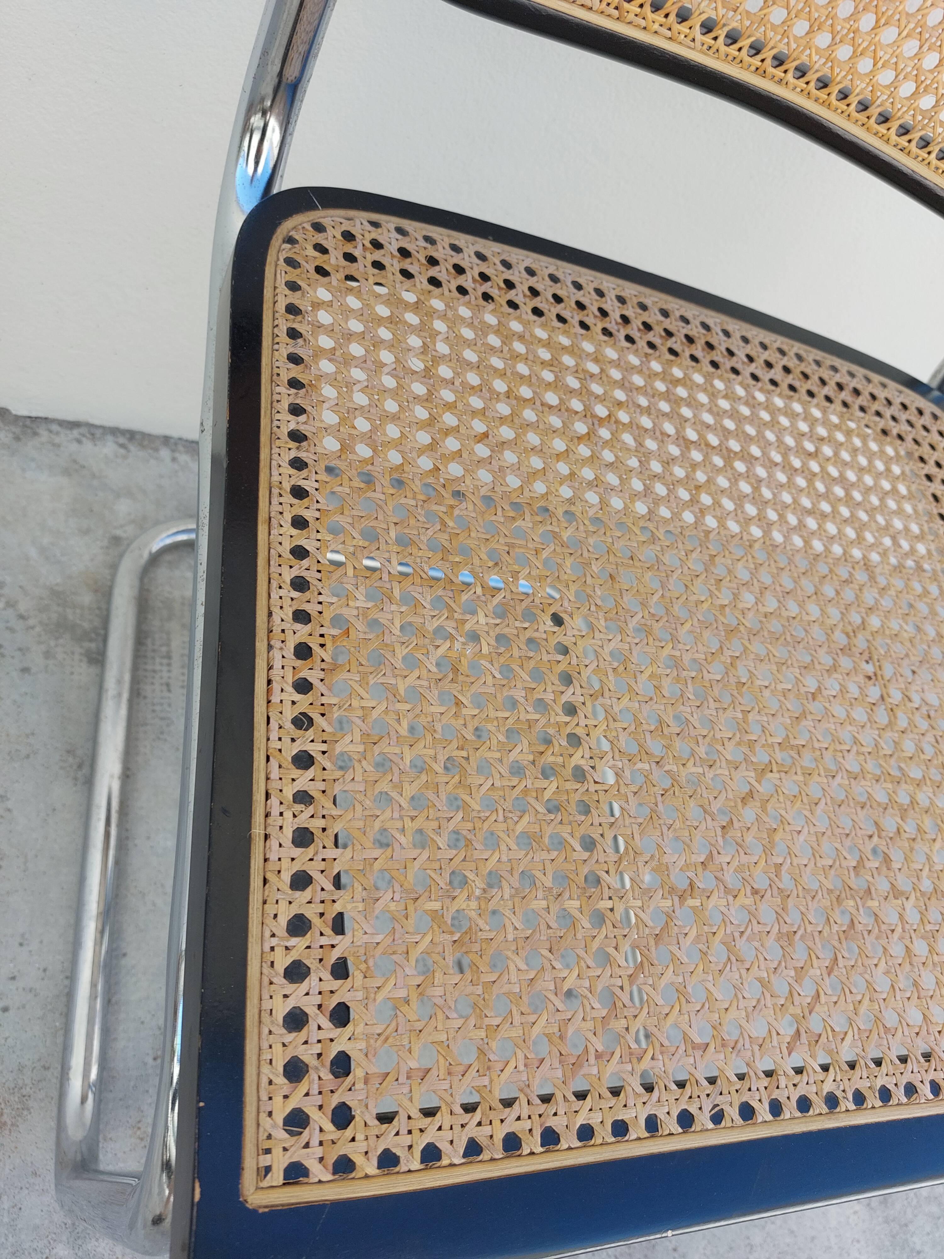 Chair Marcel Breuer B32 signed Italy cesca