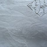 Set of 9 large damask napkins