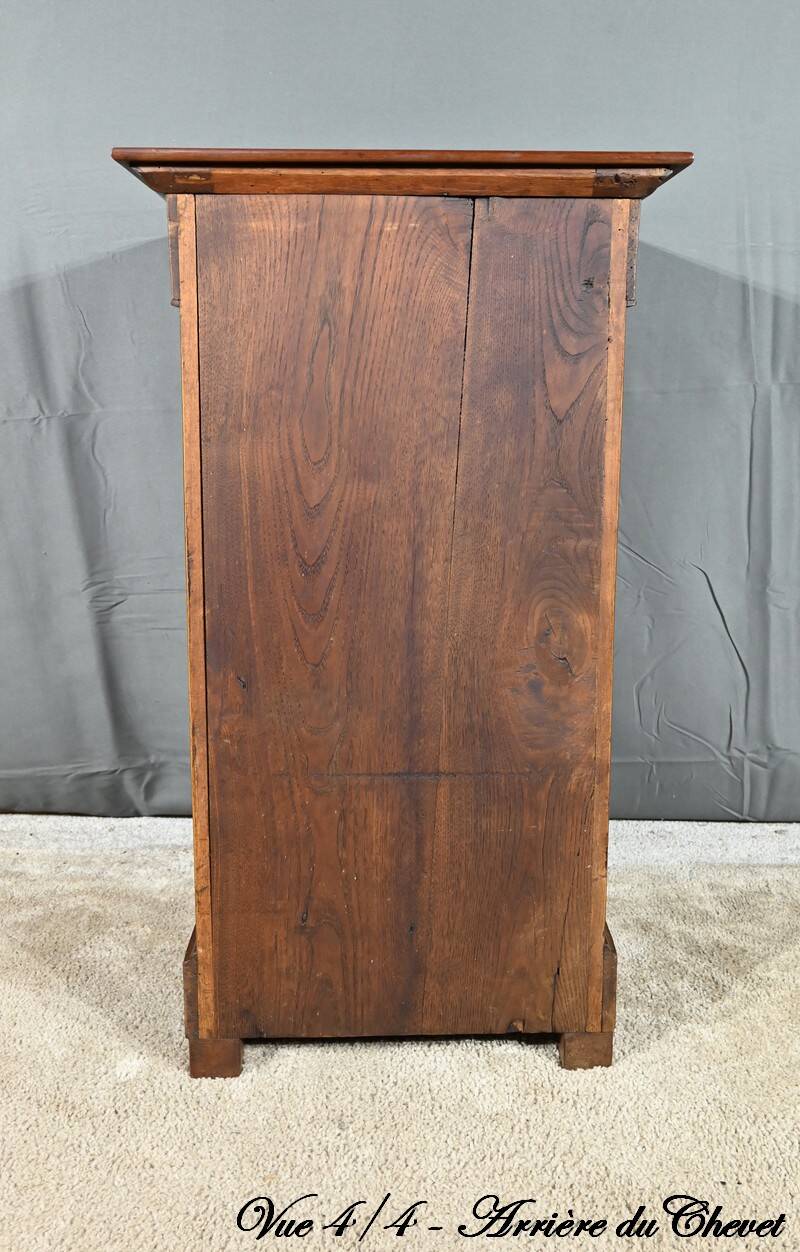 Mahogany Bedside Table, Restoration style – 2nd part 19th century