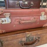 Set of 3 vintage suitcases