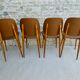 4 chaises Baumann, années 60