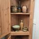 Armoire d'angle ancienne