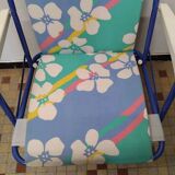 Pair of Vintage Lafuma Folding Camping Chairs