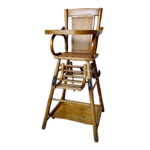 Chaise haute enfant vintage