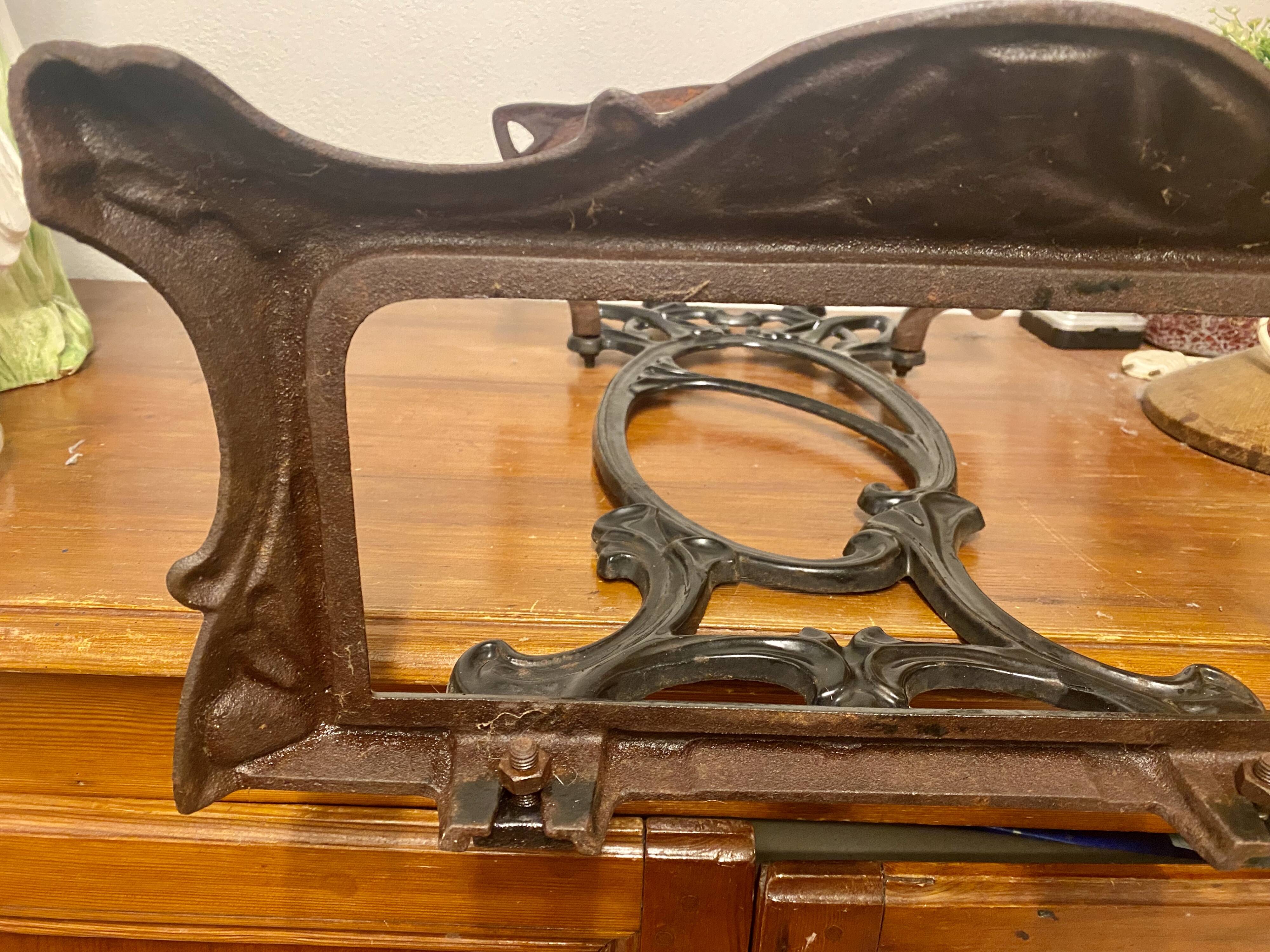 Antique cast iron umbrella stand