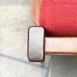 Danish rocking chair from the mid-century by Poul Volther for Frem Røjle.