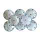 8 hollow plates Digoin Sarreguemines model Mary Lou