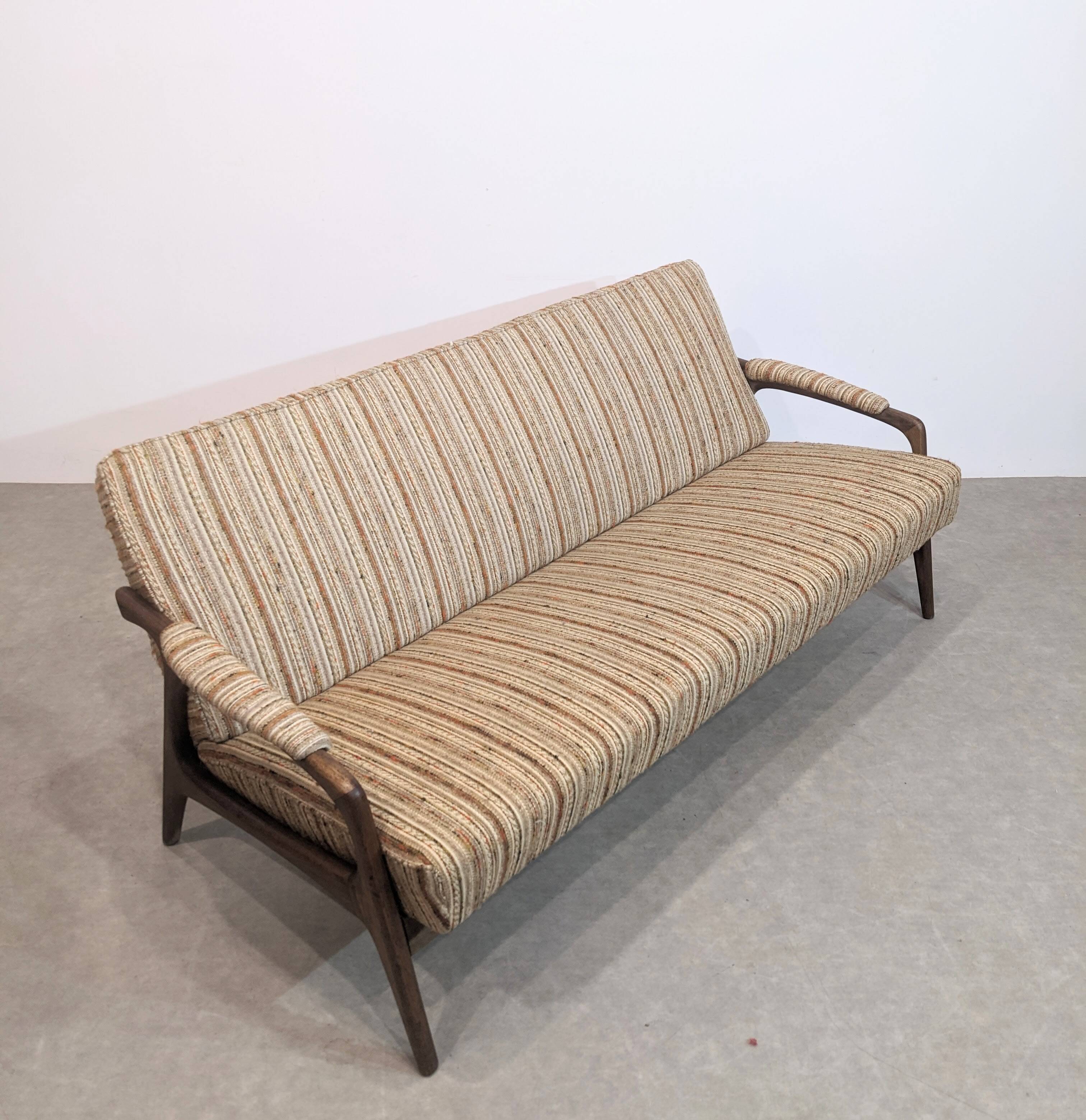 Mid-century Scandinavian sofa.