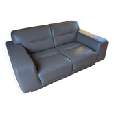 Canapé cuir Rochebobois gris