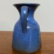 Glazed stoneware pitcher