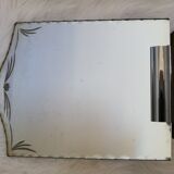 Art Deco beveled lay mirror