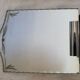 Art Deco beveled lay mirror