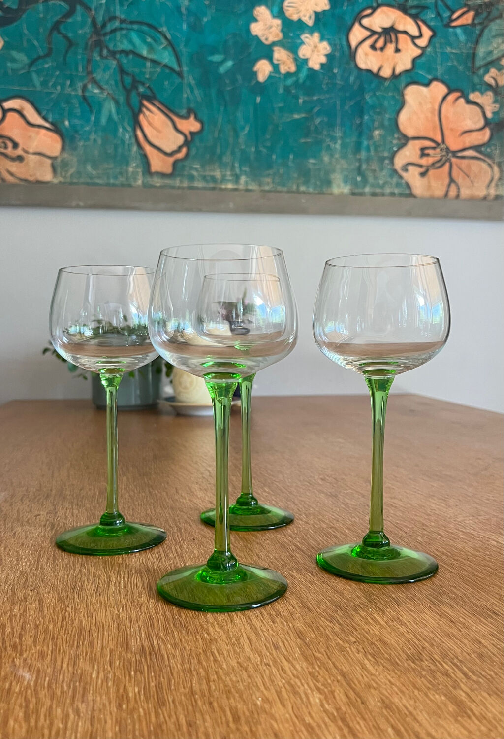 Alsatian wine glasses
