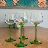 Alsatian wine glasses