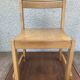 Old vintage wood child chair