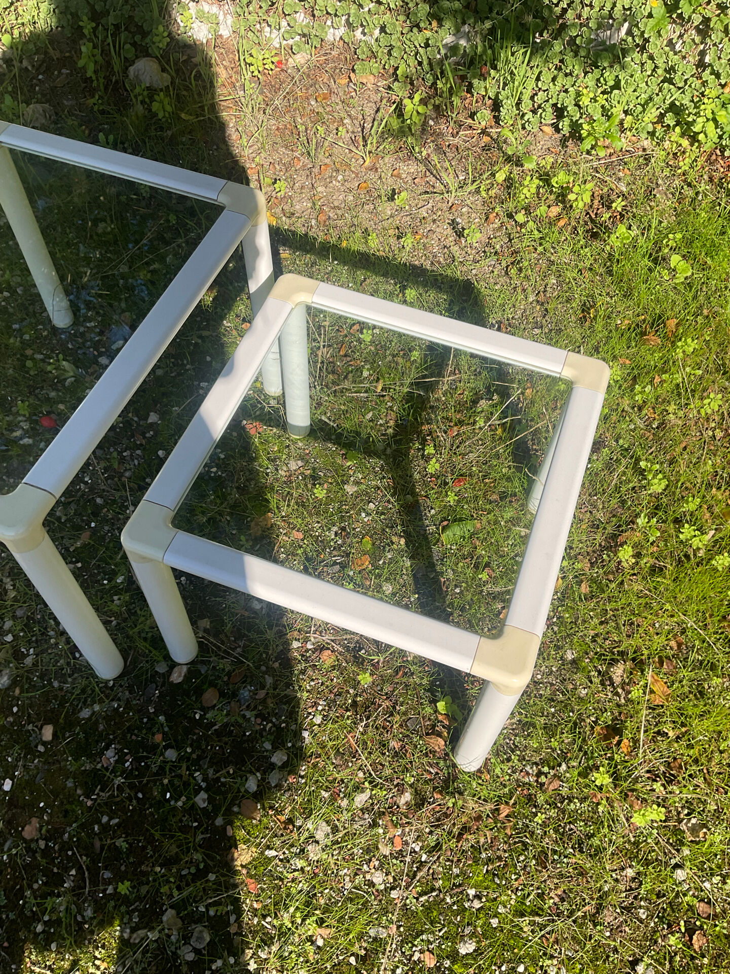 Set of 3 nesting tables from the 1970s.