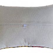 Vintage Handwoven Wool Kilim Pillow, Moorish Style, Mid-20th Century