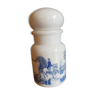 Opaline pharmacy jar