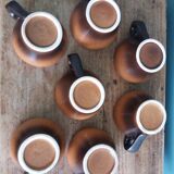 Stoneware mugs