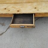 Antique coffee table in fir