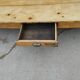 Antique coffee table in fir