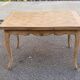 Louis XV extendable dining table, renovated, oak, 120-200cm, 19th century.