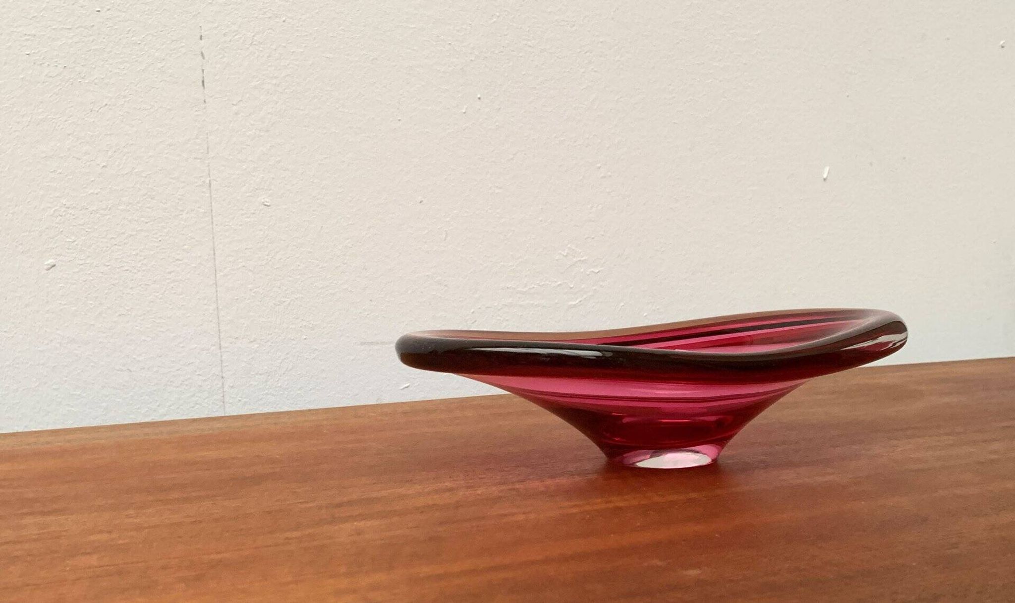 Coupe en verre vintage