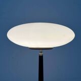 Pao T1 black table lamp, postmodern Italian model by Matteo Thun for Arteluce, 1990s.